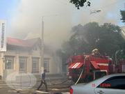Памятник архитектуры Алматы – дом тканей “Кызыл-Тан” сгорел полностью