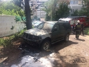  Павлодарец выставил на продажу спустя сутки свой сгоревший автомобиль