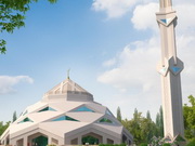 Мечеть в футуристическом стиле строят в Астане