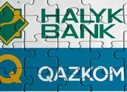  Qazkom:    - Halyk Bank