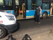 Автобус сбил пешехода в Алматы