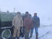 Снежный плен. Пограничники помогли застрявшим казахстанцам