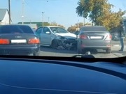 ДТП с тремя авто произошло в Павлодаре