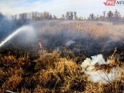 Спасатели сообщили о ликвидации степного пожара в зоне Аксу