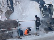 В Павлодаре ликвидируют коммунальную аварию на теплосетях