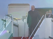 Владимир Путин прилетел в Астану