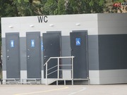 Туалеты на набережной Павлодара перевели на зимний режим работы
