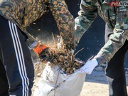 Павлодарская молодежь поддержала акцию «Нет мусору на природе!»