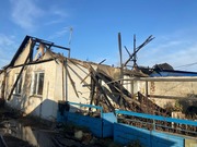 Двухквартирный жилой дом горел в пригороде Павлодара