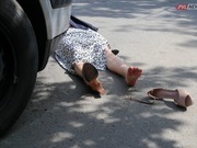 Жительница Экибастуза попала в реанимацию после наезда автомобиля