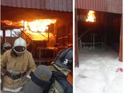 Битум загорелся на предприятии Павлодара