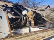 Павлодарский пожарный в свой выходной помог коллегам тушить пламя