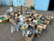Почти полтысячи бутылок крепкого алкоголя изъяли у жительницы Экибастуза