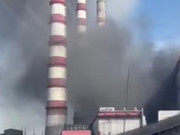 Черный дым и гул с электростанции напугал жителей Аксу
