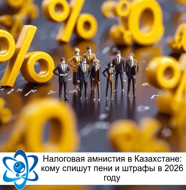 Налоговая амнистия в Казахстане: кому спишут пени и штрафы в 2026 году