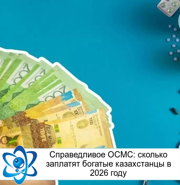 Справедливое ОСМС: сколько заплатят богатые казахстанцы в 2026 году