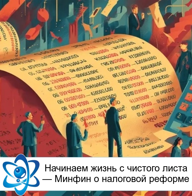 Начинаем жизнь с чистого листа — Минфин о налоговой реформе