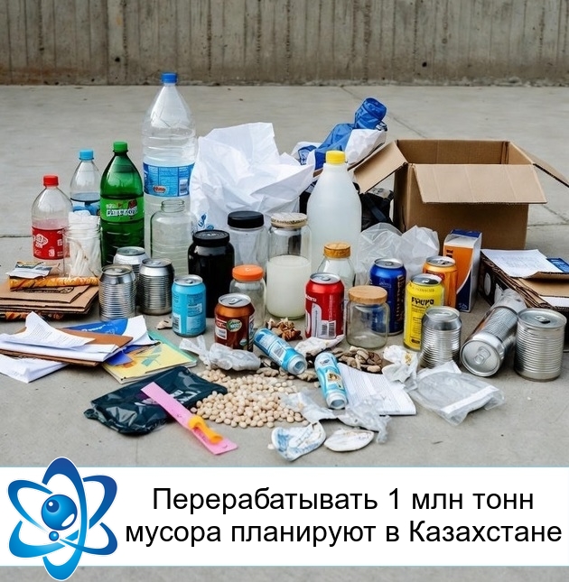 Перерабатывать 1 млн тонн мусора планируют в Казахстане