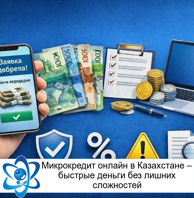 Микрокредит онлайн в Казахстане – быстрые деньги без лишних сложностей