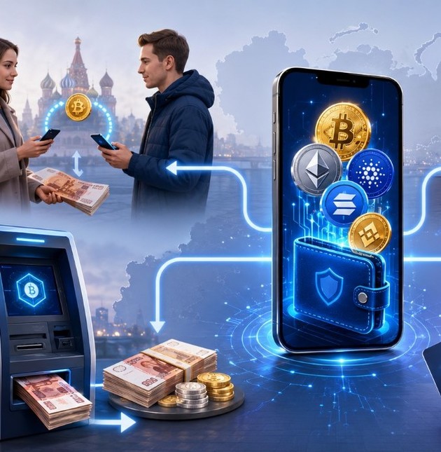 Обмен криптовалюты на рубли: P2P, обменники, криптоматы и другие сервисы