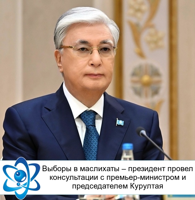 Выборы в маслихаты – президент провел консультации с премьер-министром и председателем Курултая