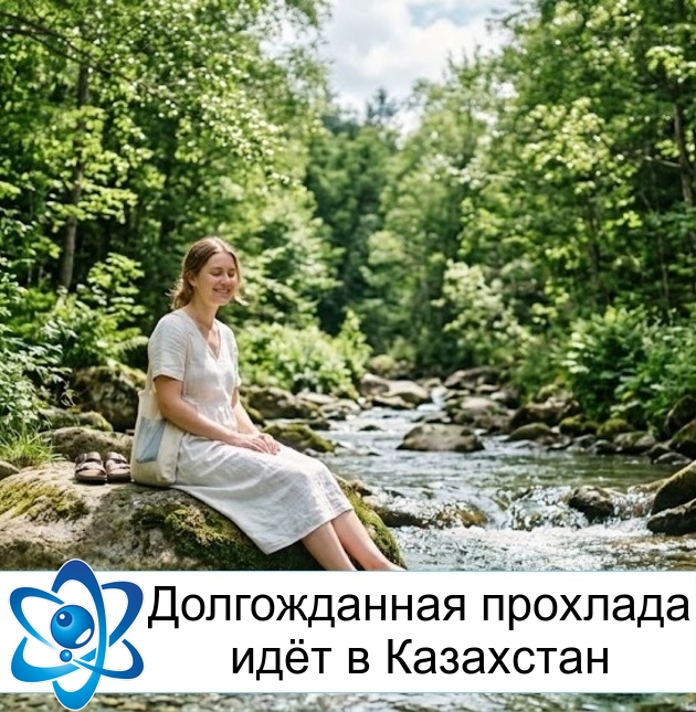 Долгожданная прохлада идёт в Казахстан