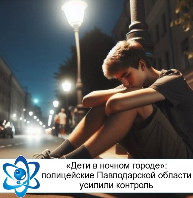 «Дети в ночном городе»: полицейские Павлодарской области усилили контроль