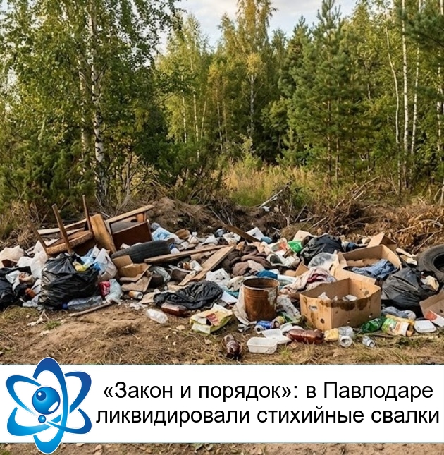 «Закон и порядок»: в Павлодаре ликвидировали стихийные свалки