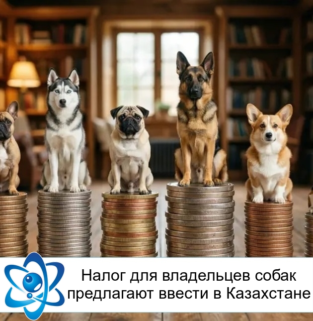 Налог для владельцев собак предлагают ввести в Казахстане