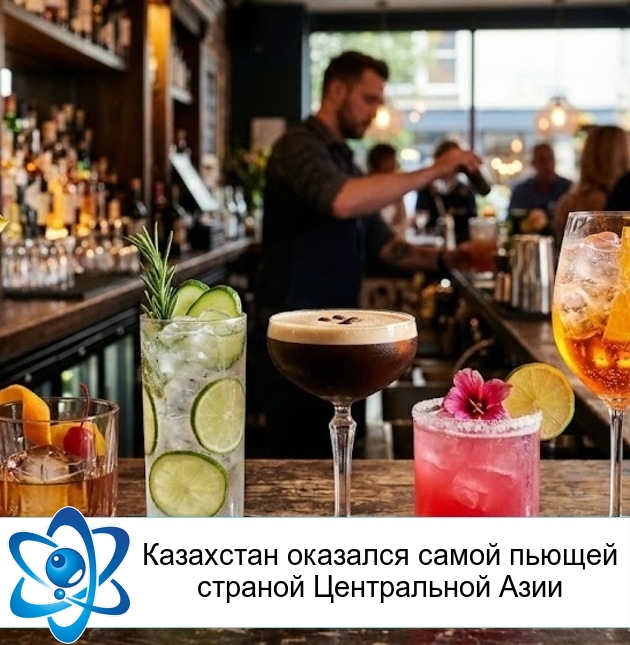 Казахстан оказался самой пьющей страной Центральной Азии