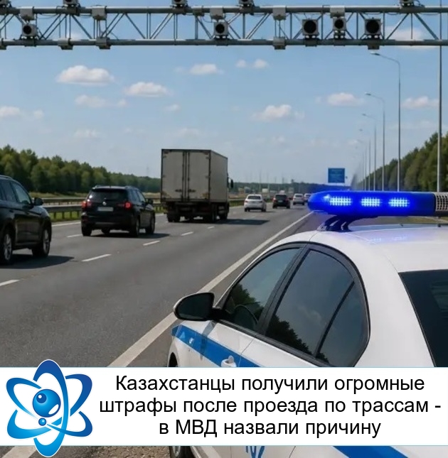 Казахстанцы получили огромные штрафы после проезда по трассам - в МВД назвали причину