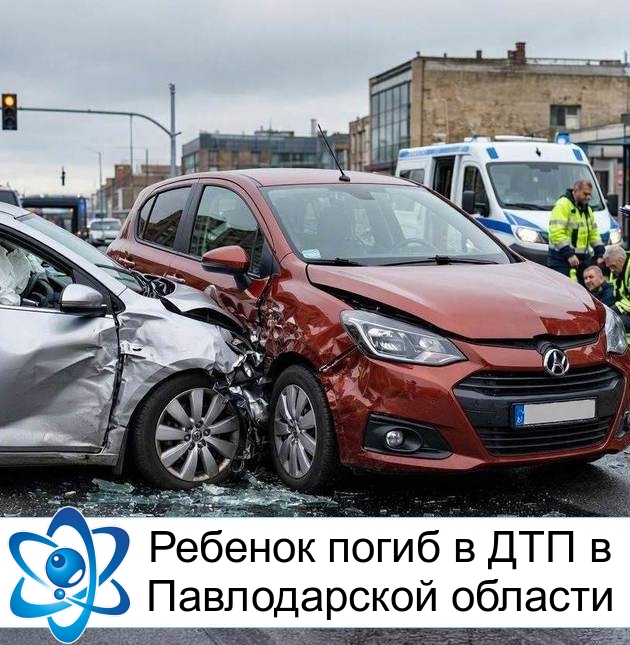 Ребенок погиб в ДТП в Павлодарской области