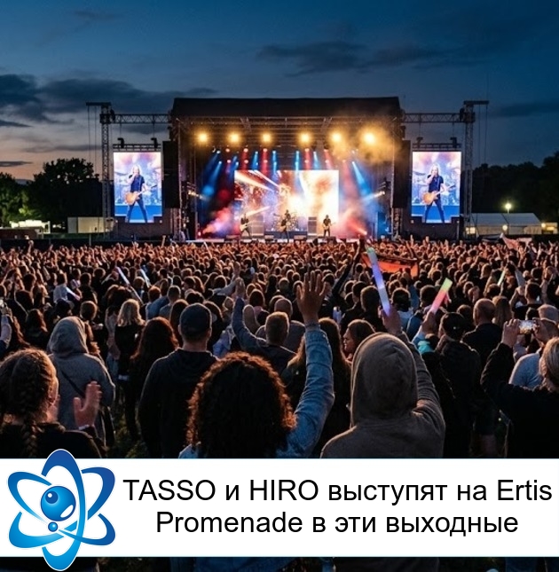 TASSO и HIRO выступят на Ertis Promenade в эти выходные