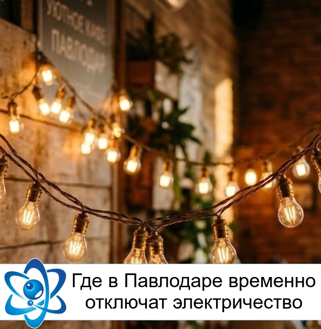 Где в Павлодаре временно отключат электричество